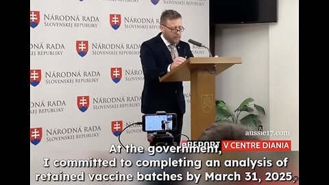 BREAKING NEWS： Slovak Government Official Claims DNA in Vaccines Turns People into ＂GMOs,＂