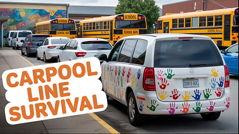 “Carpool Lines and Creative Vibes”