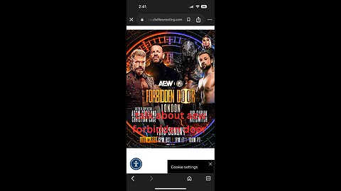 Talk about aew Forbidden Door