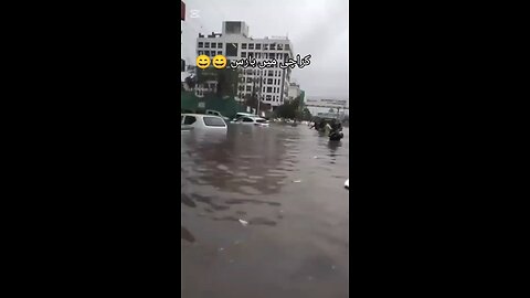 Karachi ki Barish ke bad Pani sadkon