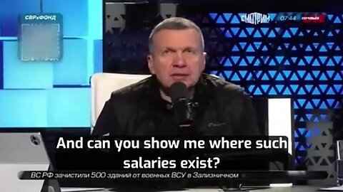 Putin's chief propagandist admits that the Russian economy is collapsing