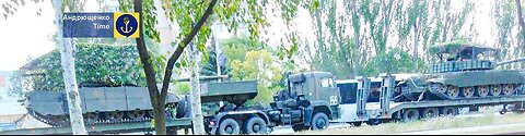 ‼️ Russia is massively transferring armored vehicles to the Zaporizhzhia direction,