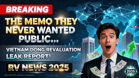 The Memo They Never Wanted Public… Vietnam Dong Revaluation Leak Report! 🏦 💥 Iraqi Dinar RV News
