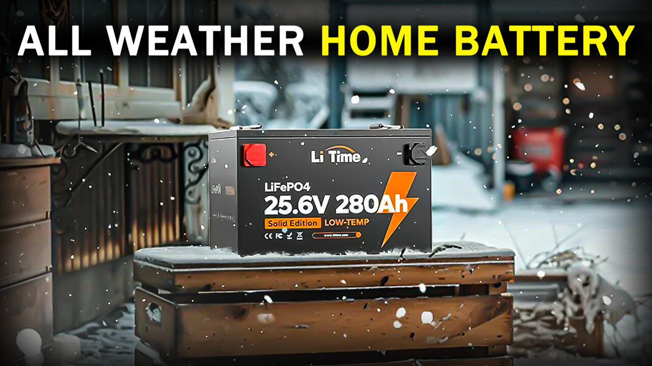 LiTime 24V 280Ah Lithium Battery For Off-grid & Home Backup with Low-Temp Protection - Review