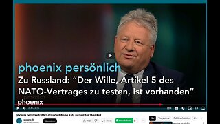 👂👂👂phoenix persönlich: BND-Präsident Bruno Kahl zu Gast bei Theo Koll o4.o9.2025