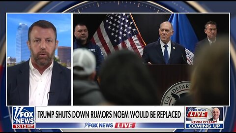 Sen Mullin: No One Can Remove DHS Secretary Except Trump