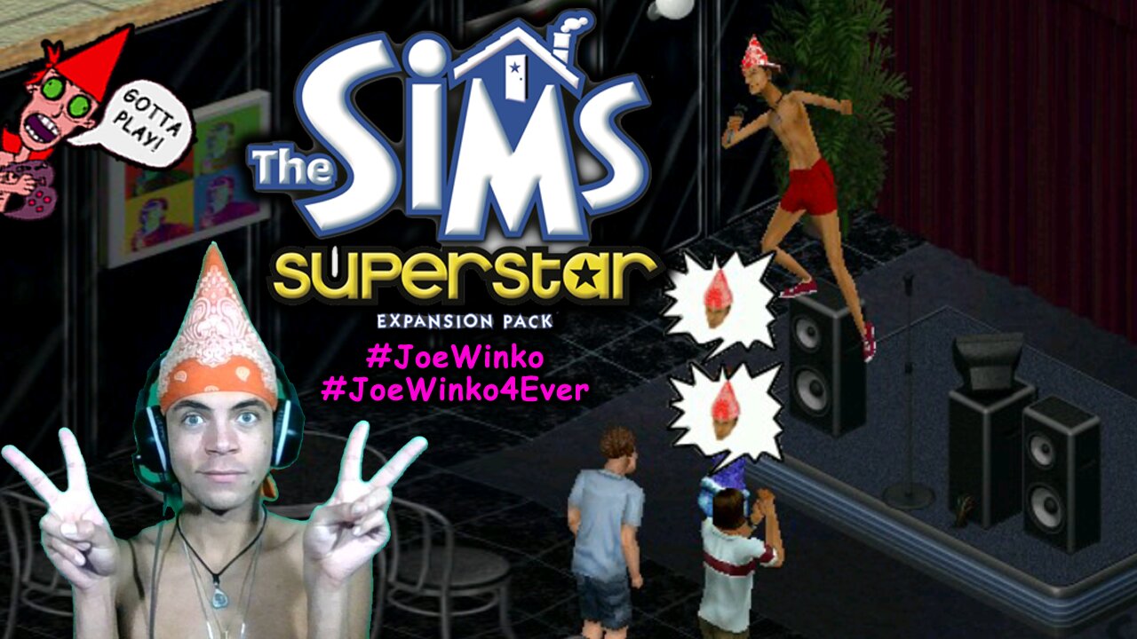 Getting Joe Winko Famous - Sims 1 Livestream (Jan 9th 2022) - Joe Winko