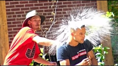 Throwing Water Balloons at People Prank