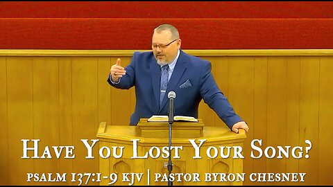 Have You Lost Your Song?