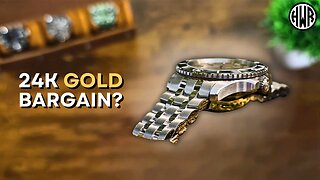 24K Gold Italian Microbrand Watch That's Cheaper Than a Rolex