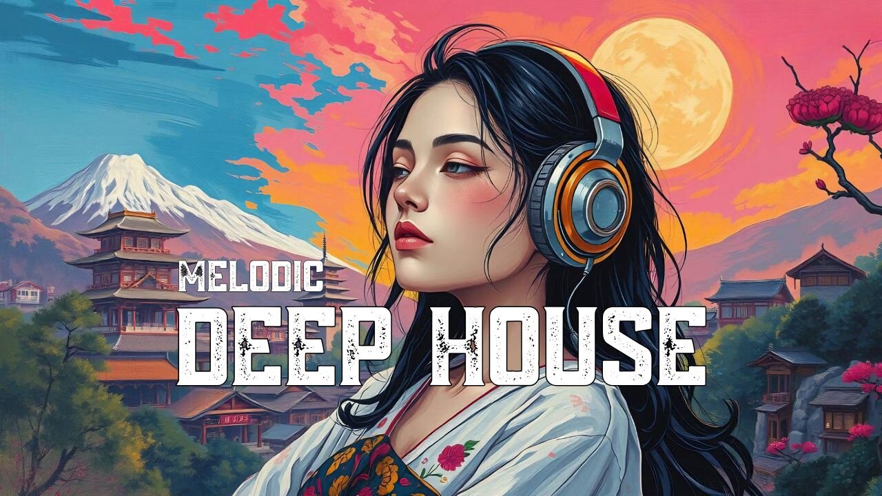🌠 Whispers of Neon: Melodic Deep House Music for Work, Study and Sleep