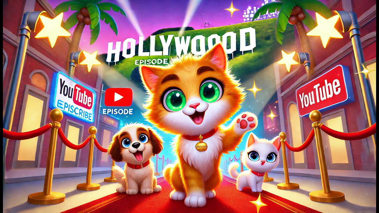 The Dailyyy Stories | Cuddles the Cat | Episode 17 | Cuddles Goes to Hollywood