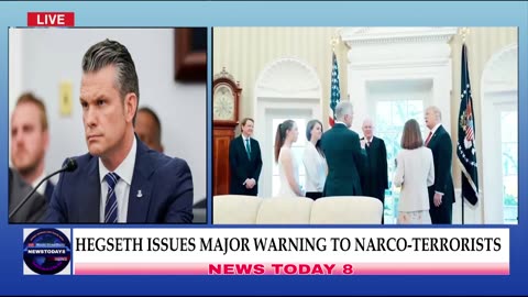 Hegseth issues MAJOR warning to narco-terrorists
