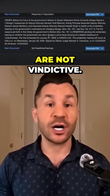 Judge Could SUBPOENA Top DOJ Officials