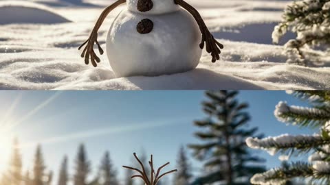Snowman in Winter ❄️⛄ | Find the Difference Challenge