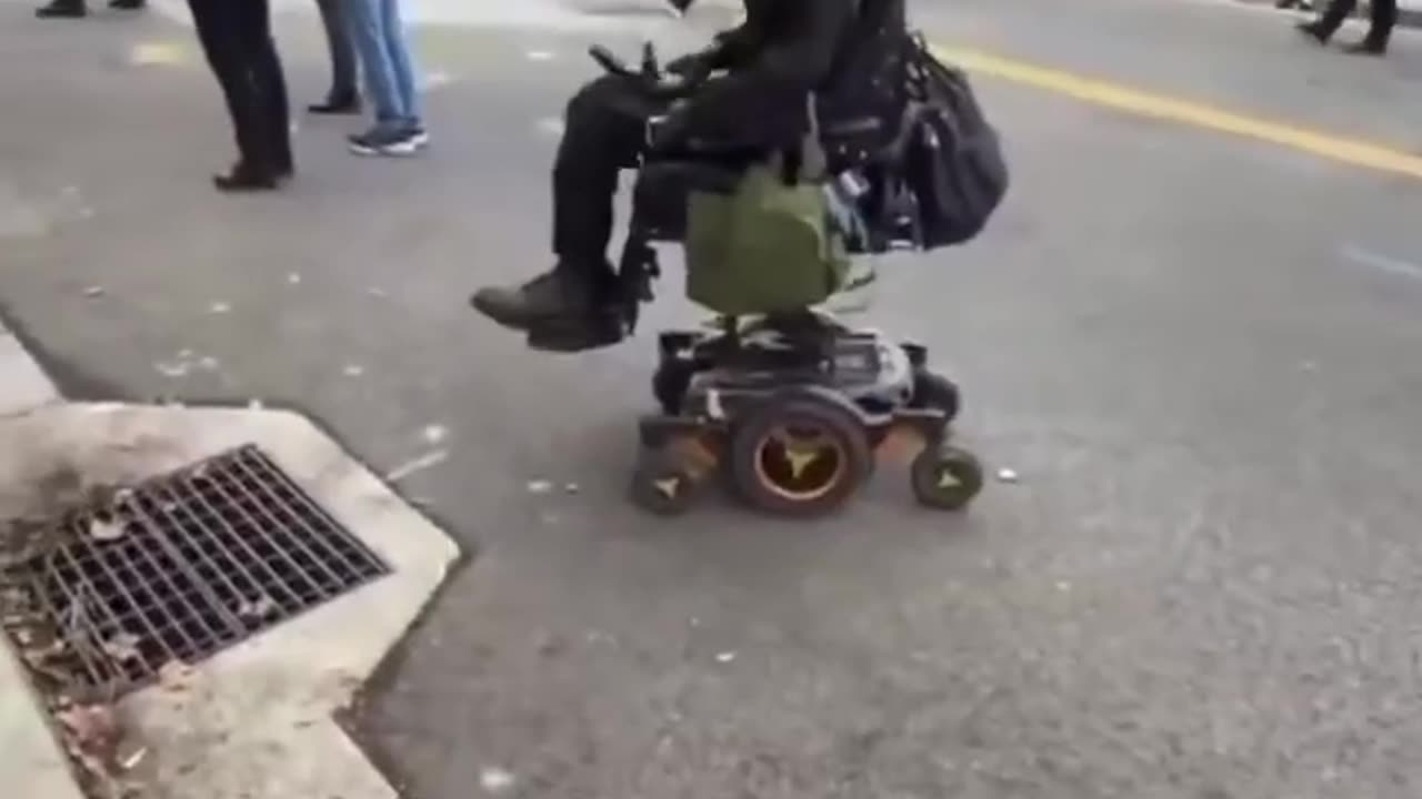 We're watching a movie: