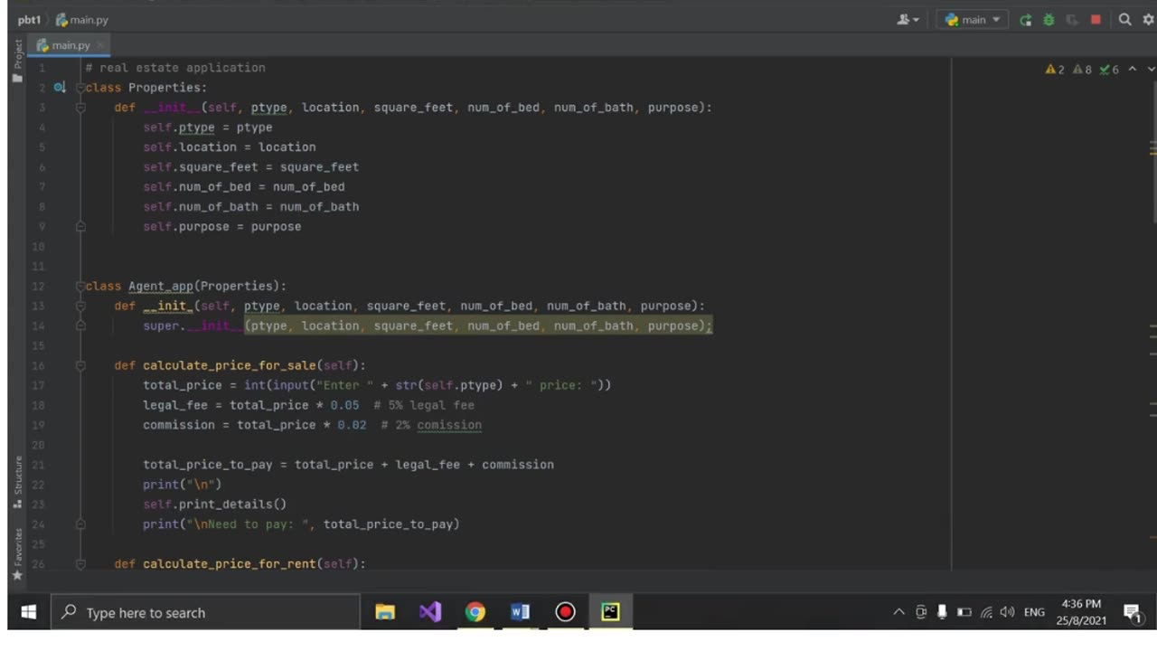 Student Work(Project) | DFP40203 Real Estate Project : Python Property System | Politeknik Malaysia