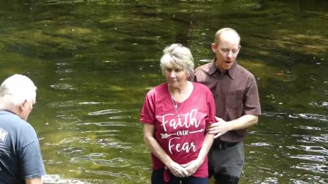 Baptism Rock Creek 7/11/2021