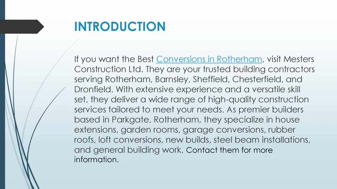 Best Conversions in Rotherham