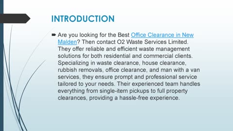 Best Office Clearance in New Malden