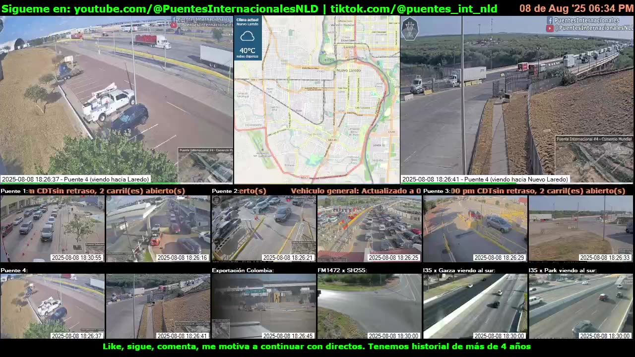 Puentes Internacionales NLD (Youtube / TikTok)