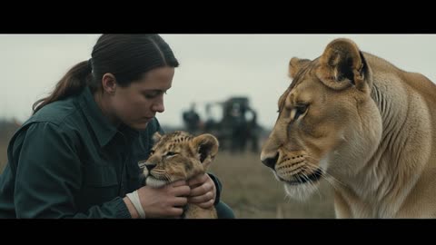 Lioness Returns After 10 Years to Save Her Cub