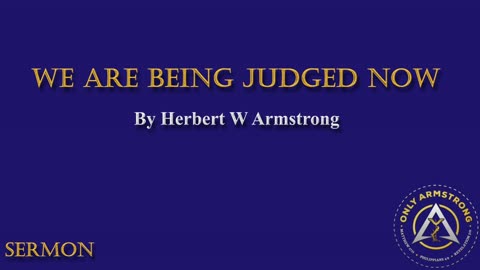 We Are Being Judged Now- F.O.T. '76