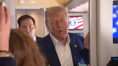 Trump says "the last thing on Iran's mind right now—is nuclear weapons," adding