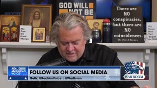 “His Allegiance Is To The Military Industrial Complex” Steve Bannon SLAMS Lindsey Graham For Trying To Stir Up Middle East War