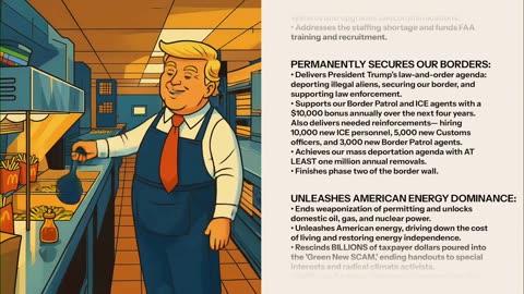 One Big Beautiful Lo-Fi MAGA Video to Relax / Study to