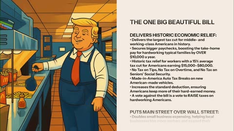 One Big Beautiful Lo-Fi MAGA Video to Relax / Study to