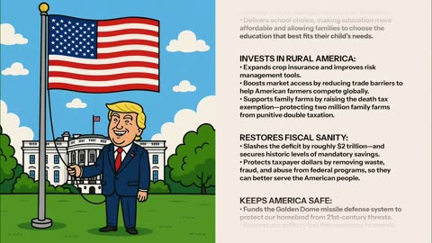 One Big Beautiful Lo-Fi MAGA Video to Relax / Study to