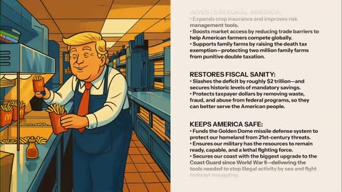 One Big Beautiful Lo-Fi MAGA Video to Relax / Study to