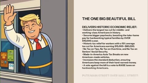 One Big Beautiful Lo-Fi MAGA Video to Relax / Study to