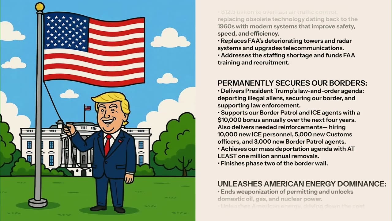 One Big Beautiful Lo-Fi MAGA Video to Relax / Study to