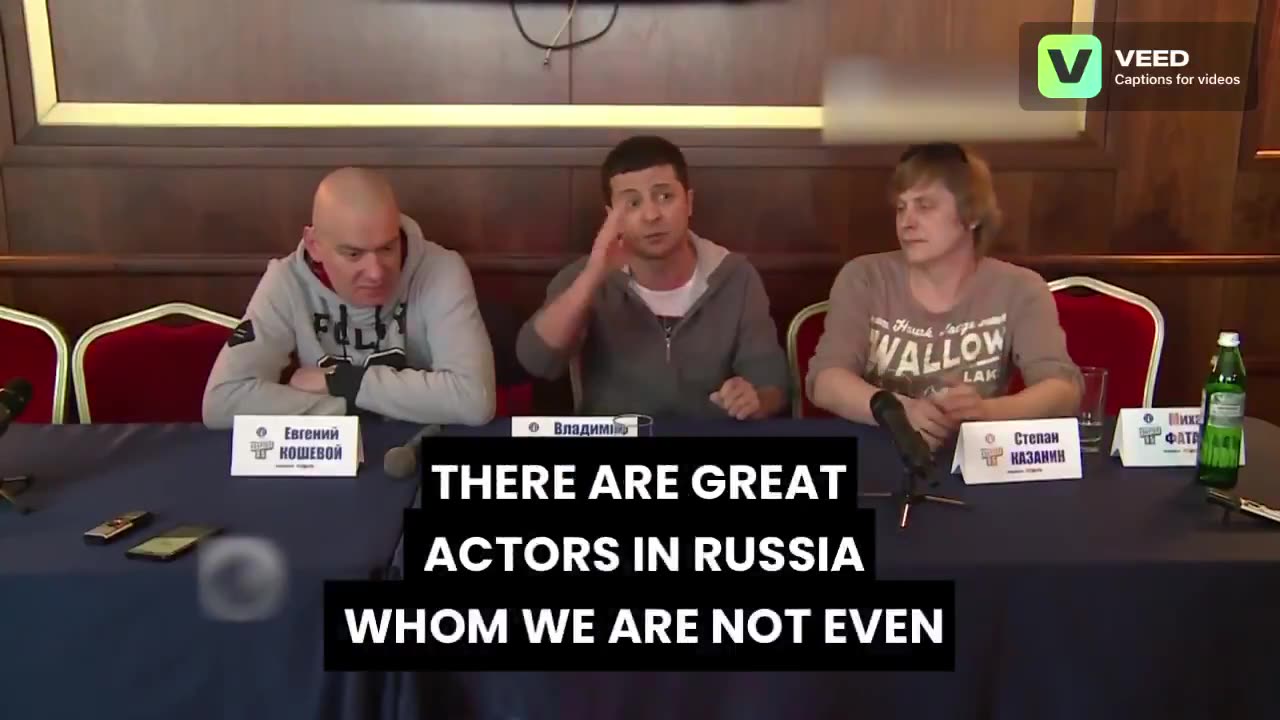 Zelensky, “in his early youth was much more talented than he is now