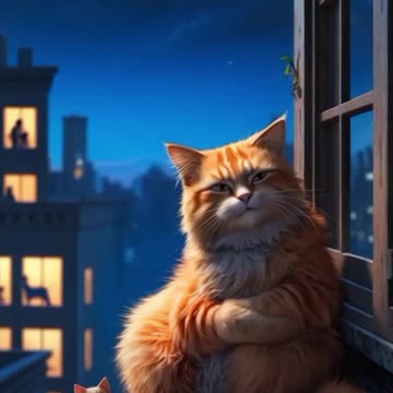 "AI-Generated Cat Video | The Future of Feline Animation!"