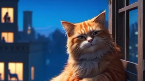 "AI-Generated Cat Video | The Future of Feline Animation!"