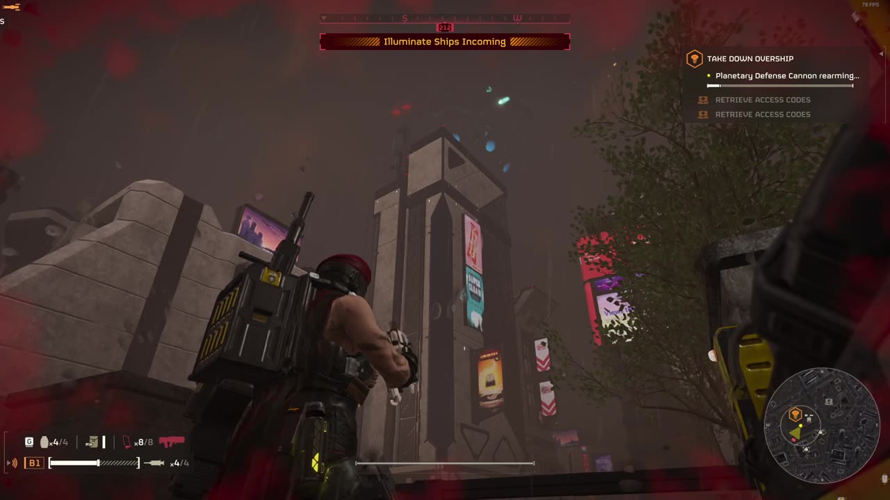 Helldivers II, Downing An Illuminate Invasion Ship
