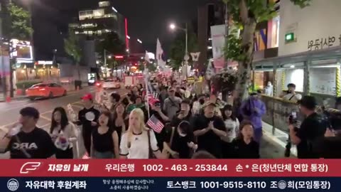 Step Down the Fraudulently Elected President - South Korean Patriots Protest