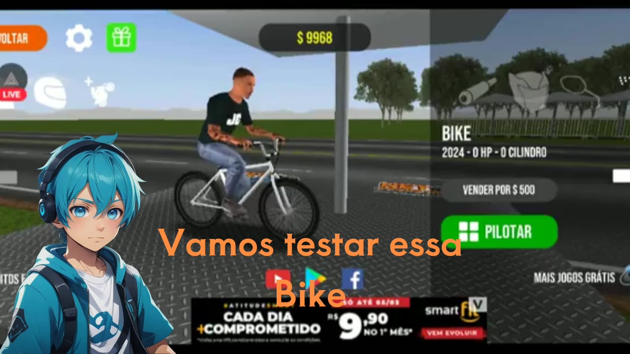 Moto wheelie 3D