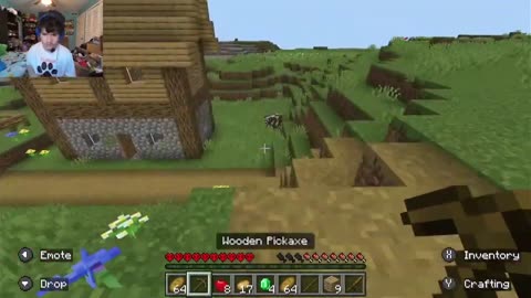 Carson gaming play Minecraft hard-core