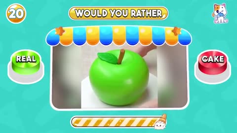 Would you rather ultimate real or cake