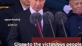 Sights and sounds of Russia's Victory Day celebration.