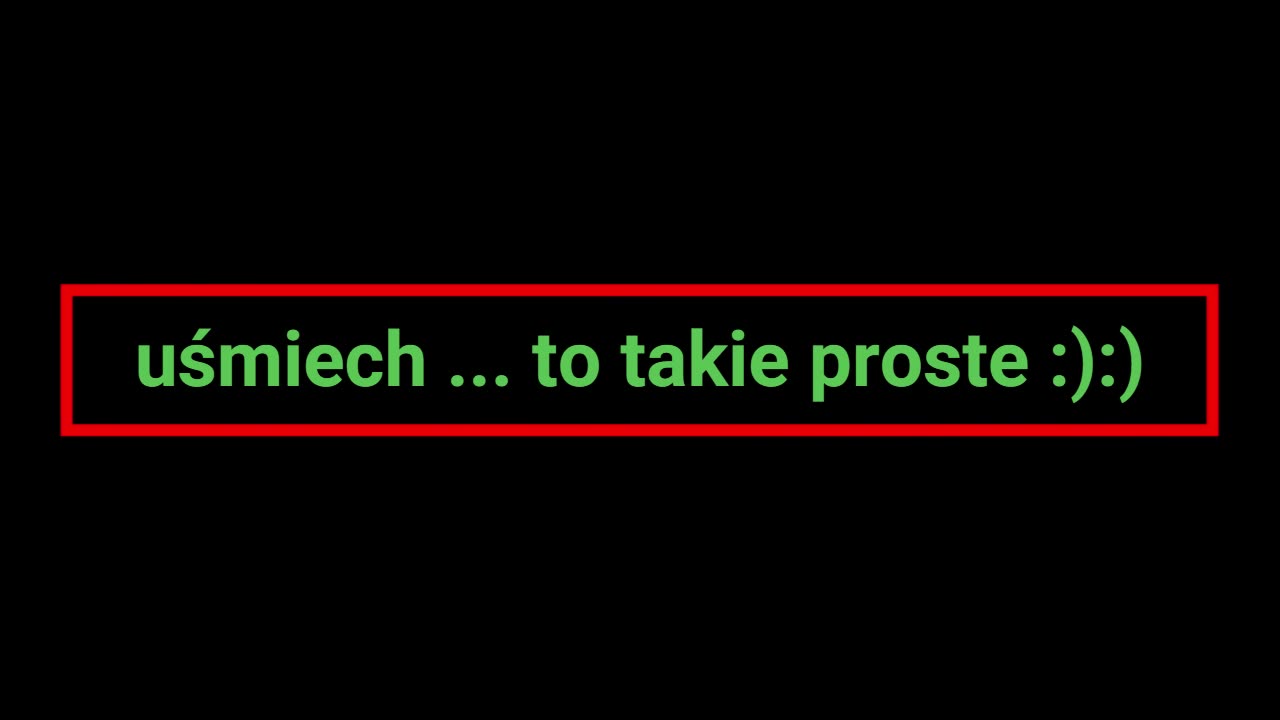 uśmiech ... to takie proste :):)