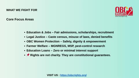 Society for the Rights of Backward Communities