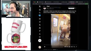 Men Beat Up "Immigrant" Who Pulled Down His Pants in Front of Children
