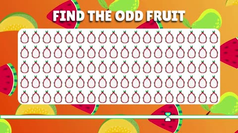 Find The ODD One Out - Fruits And Vegetables Edition! | Easy, Medium, Hard Levels