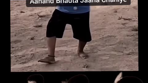 Exlent Dance 3 years old boy never seen video