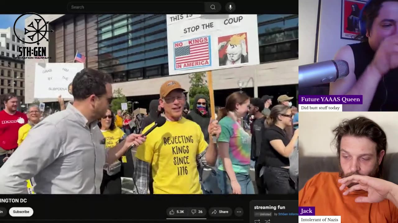 US Libs Scream No Kings, Australian Fascists Appeal To US Fascism